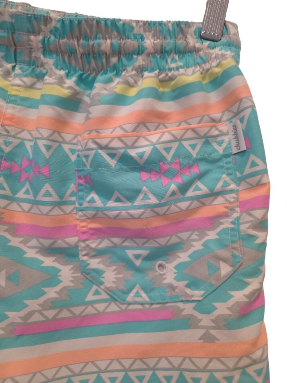 Chubbies THE EN FUEGO Southwestern Geometric Print 4" Swim Trunks Men's SM - USA - Picture 6 of 11